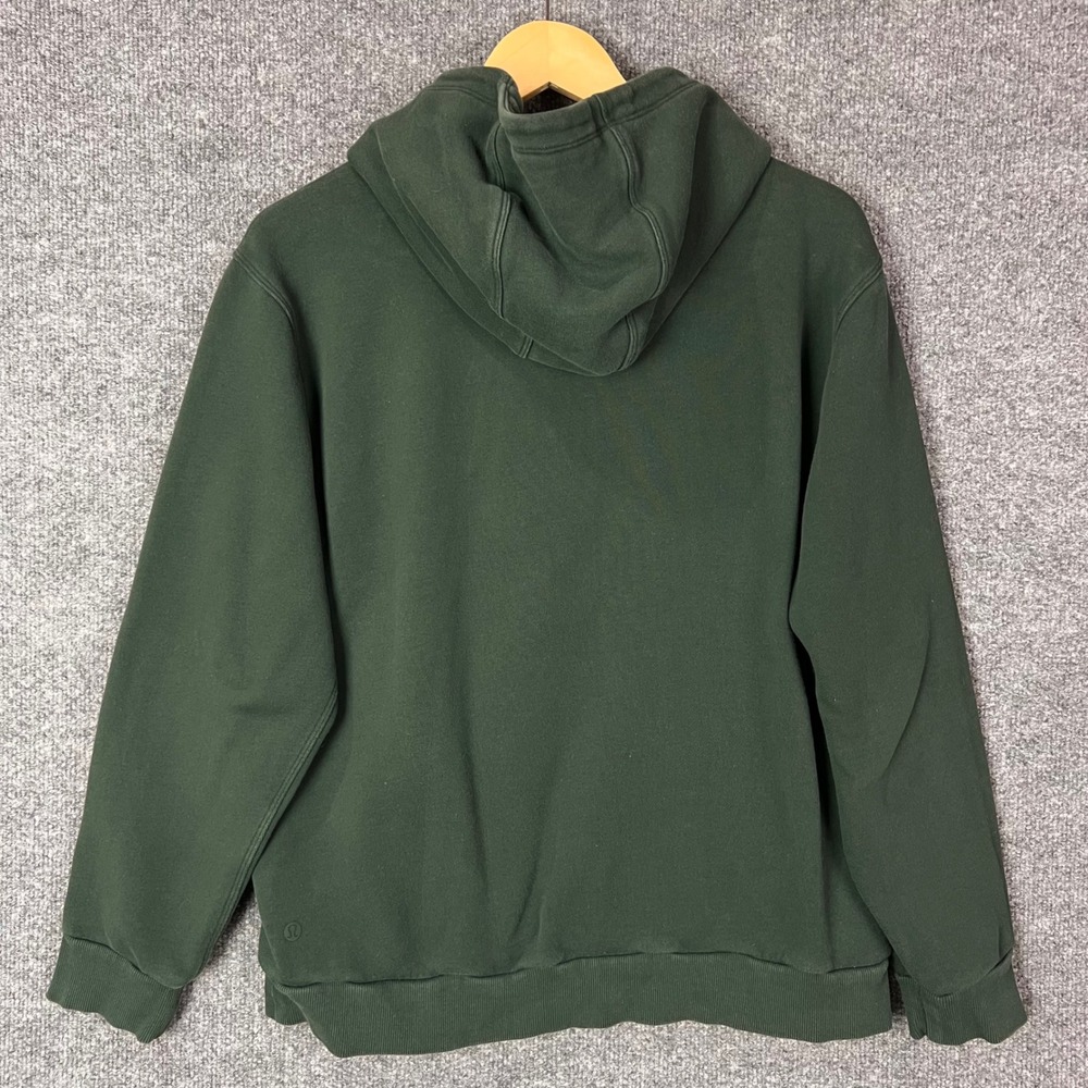 Lululemon City Sweat Pullover Hoodie Mens Small Green - Picture 2 of 9